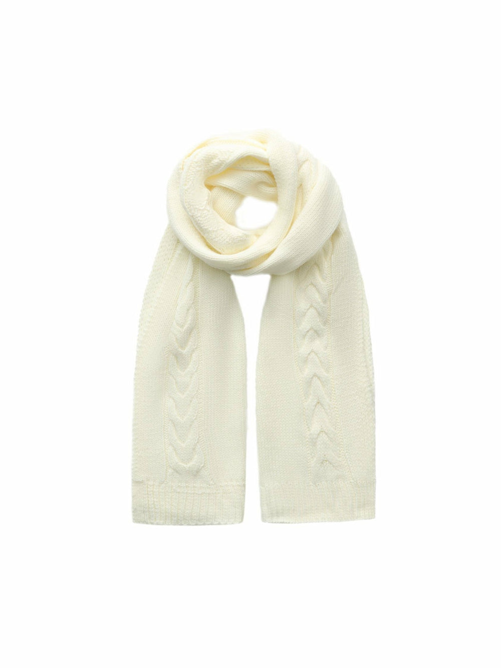 Addison Coat + Scarf Set: White Knit Set for Resort Brunch | Nana Jacqueline