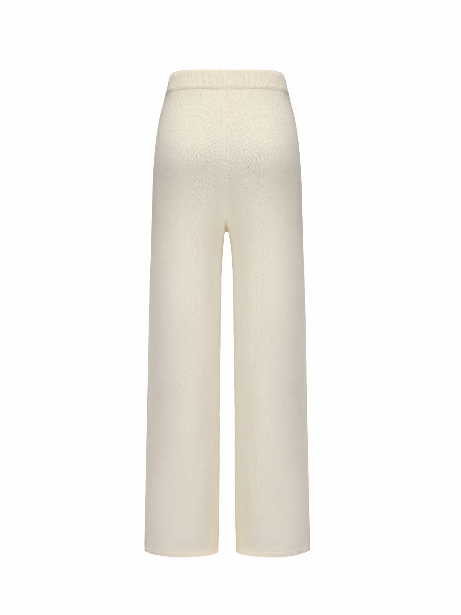 Addison Pants: White Knit Pants for Resort Brunch | Nana Jacqueline
