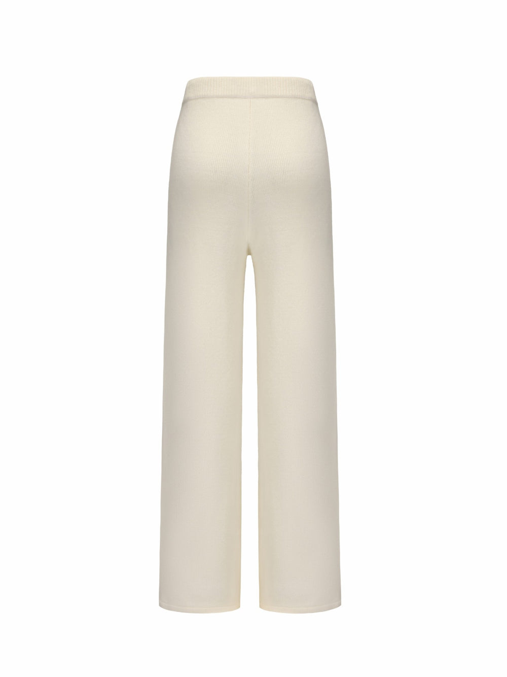 Addison Pants: White Knit Pants for Resort Brunch | Nana Jacqueline