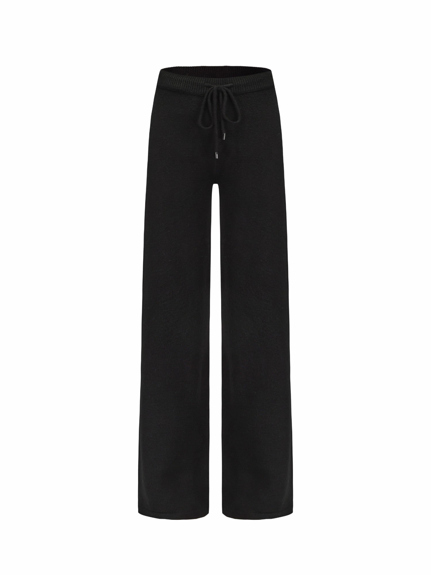 Addison Pants: Black Knit Pants for Resort Outfit | Nana Jacqueline