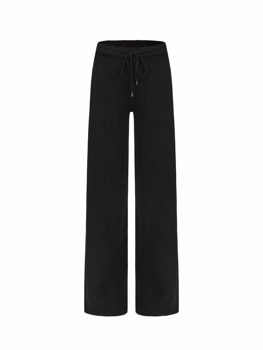 Addison Pants: Black Knit Pants for Resort Outfit | Nana Jacqueline