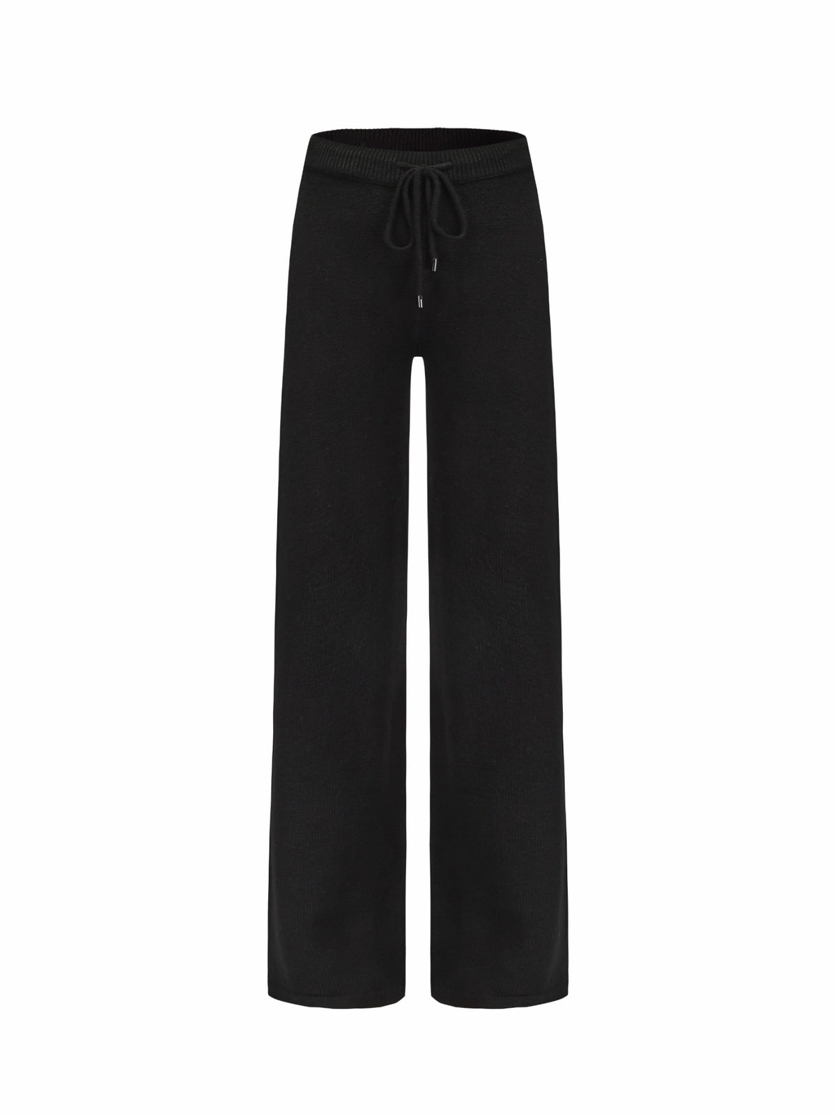 Addison Pants: Black Knit Pants for Resort Outfit | Nana Jacqueline