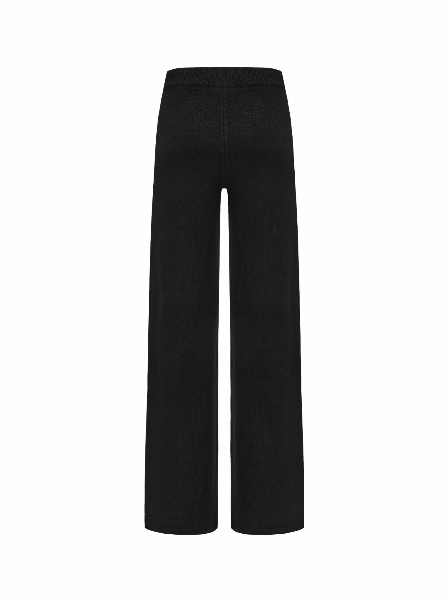 Addison Pants: Black Knit Pants for Resort Outfit | Nana Jacqueline