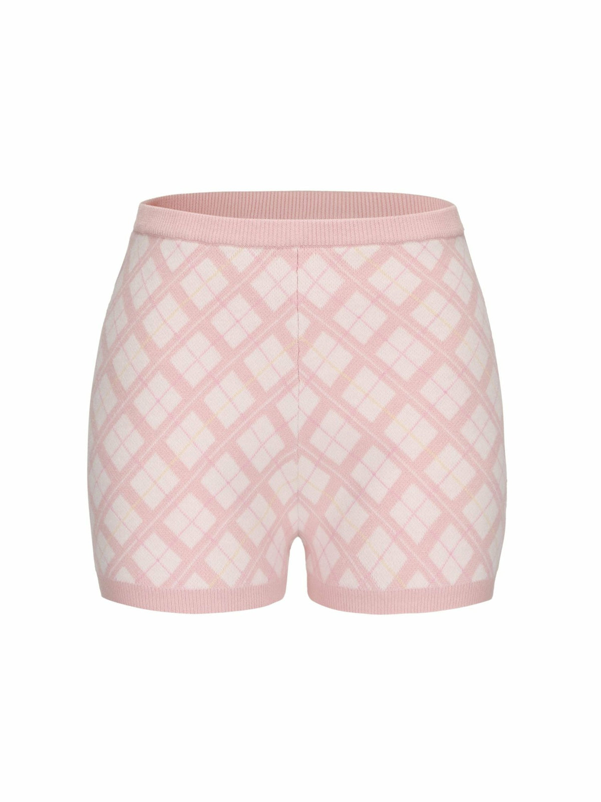 Penelope Shorts: Pink Knit Shorts for Resort Brunch | Nana Jacqueline