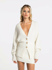 Liza Cardigan: White Cardigan for Brunch | Nana Jacqueline