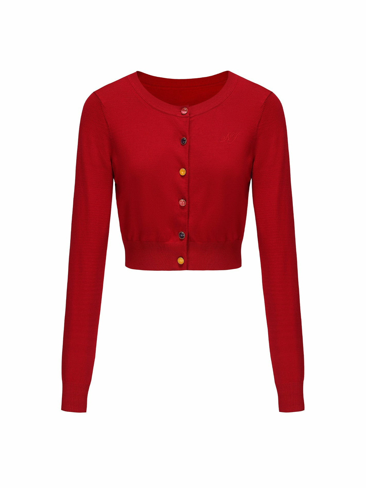 Ashley Cardigan: Red Cardigan for Brunch | Nana Jacqueline