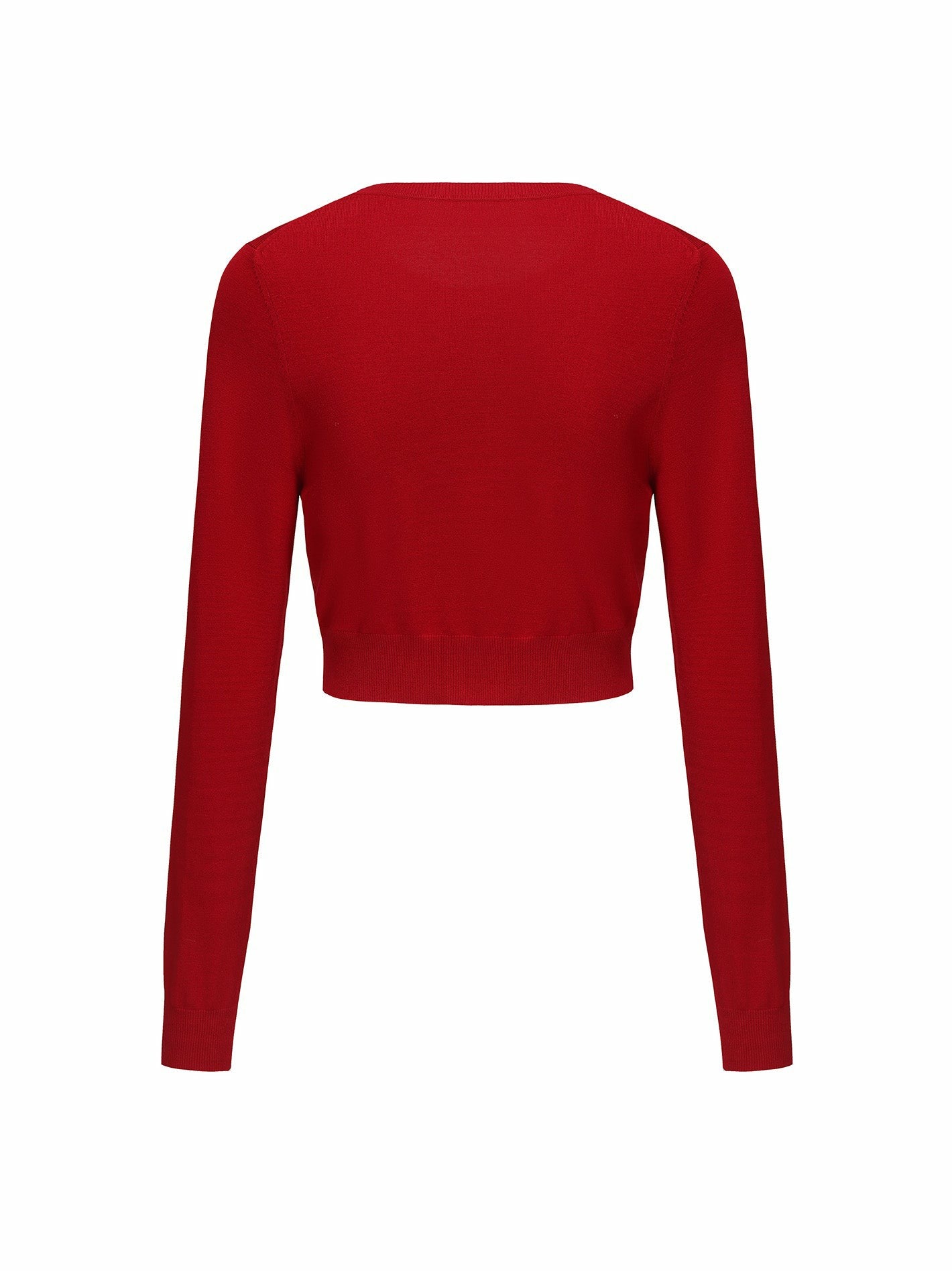 Ashley Cardigan: Red Cardigan for Brunch | Nana Jacqueline