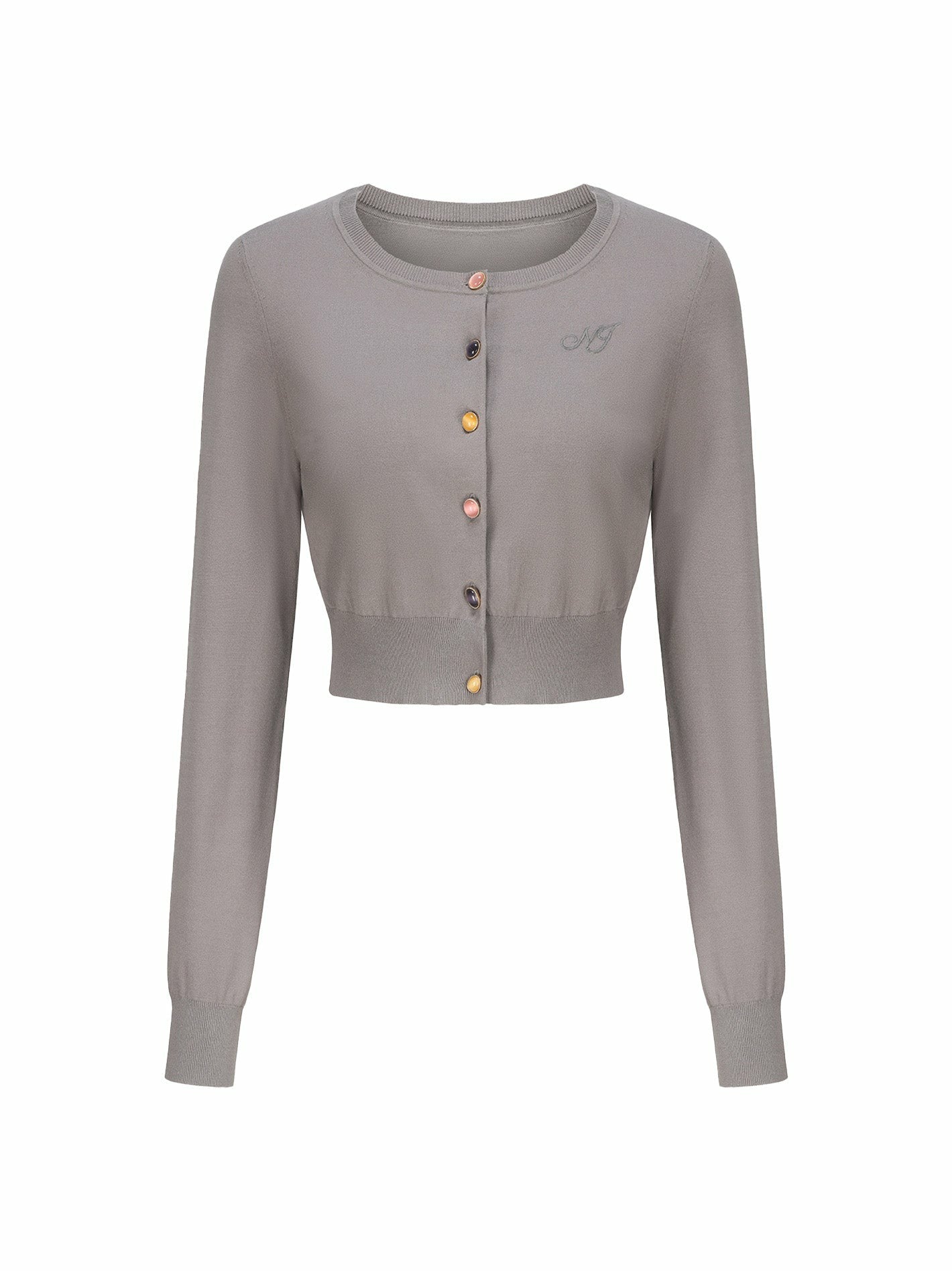 Ashley Cardigan: Grey Cardigan for Brunch | Nana Jacqueline
