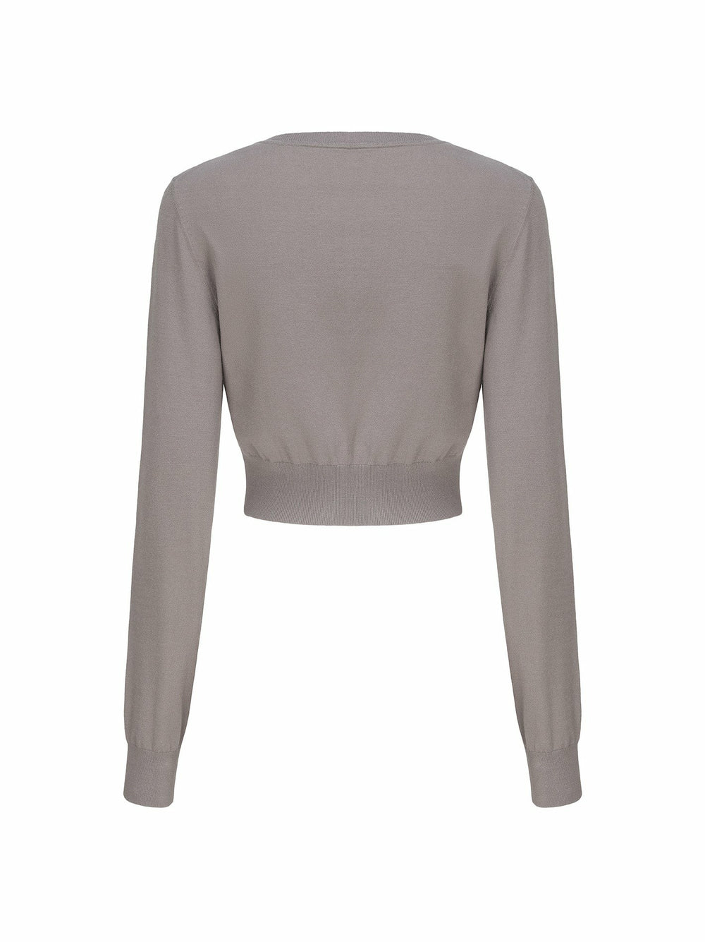 Ashley Cardigan: Grey Cardigan for Brunch | Nana Jacqueline