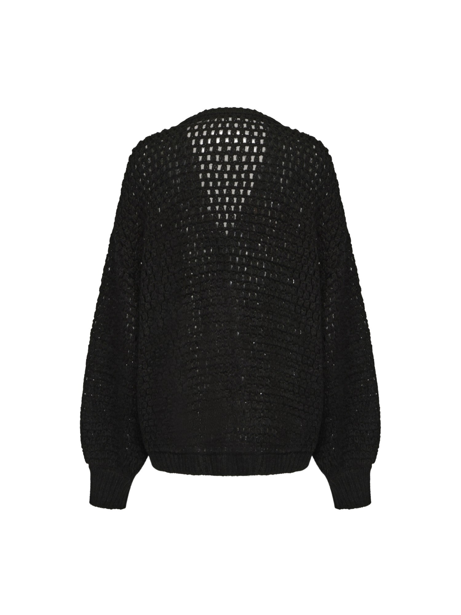 Alexis Cardigan + Scarf Set: Black Knit Set for Luxury Leisure | Nana Jacqueline