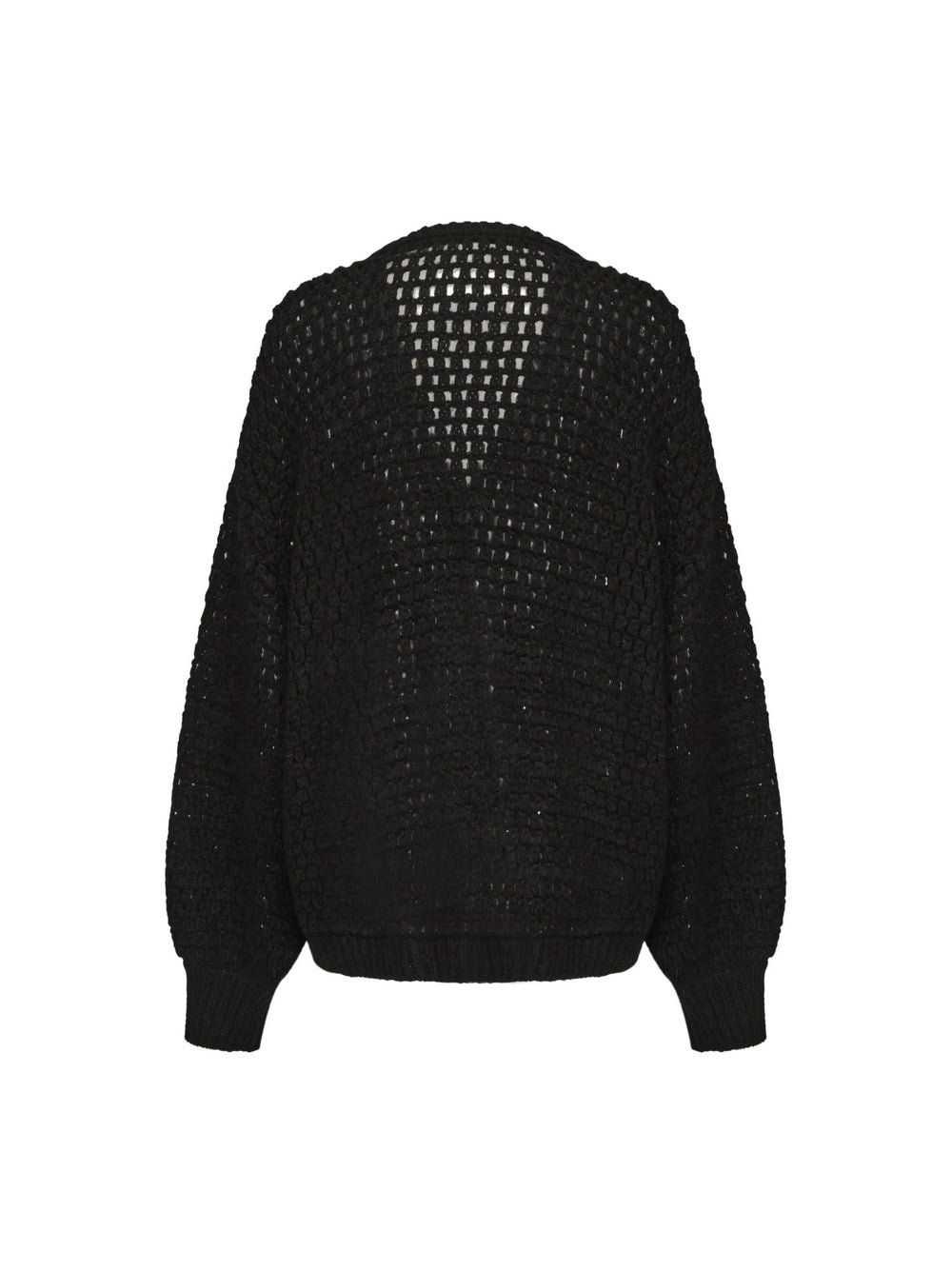Alexis Cardigan + Scarf Set: Black Knit Set for Luxury Leisure | Nana Jacqueline