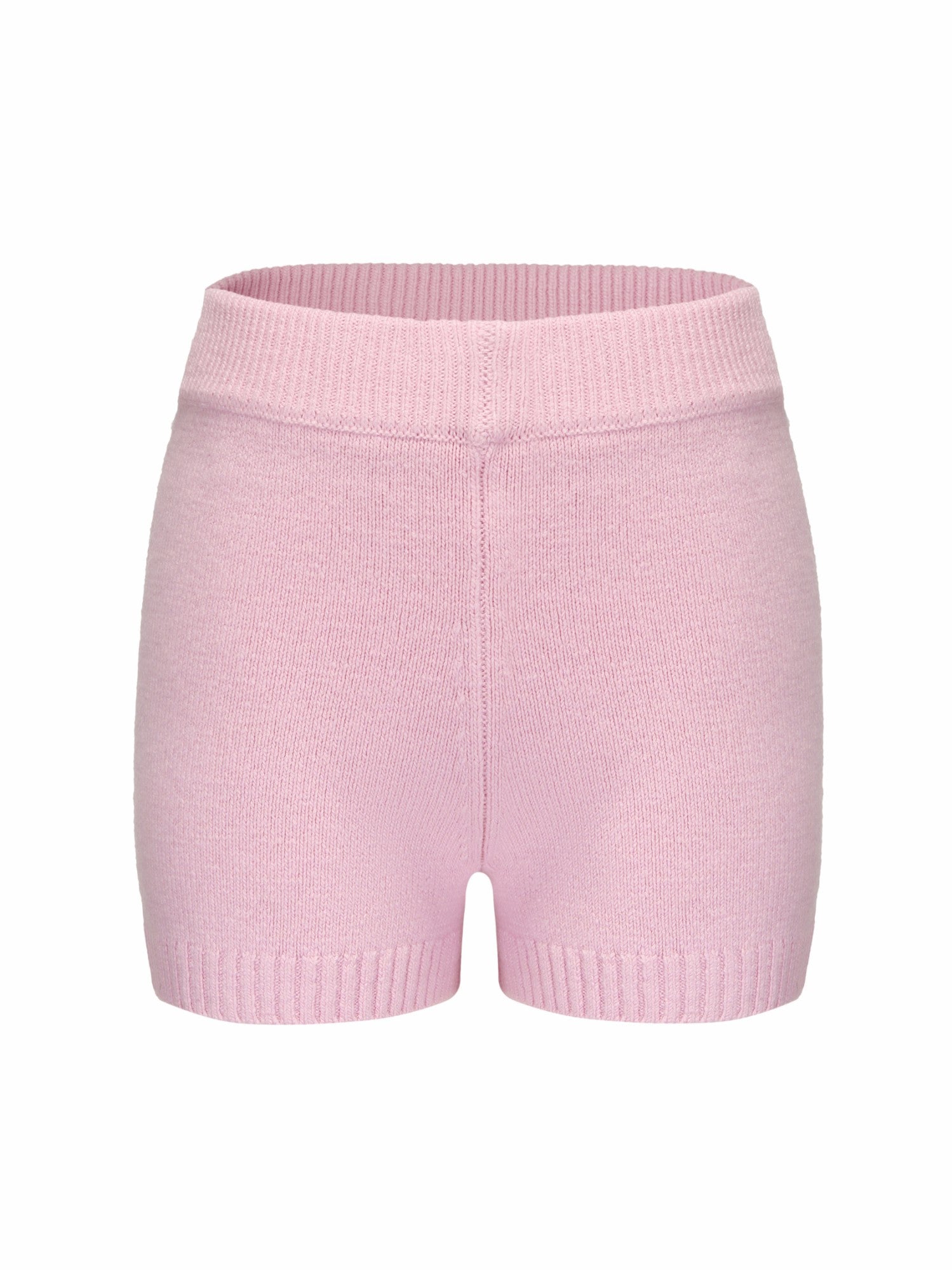 Alexis Shorts: Pink Knit Shorts for Resort Brunch | Nana Jacqueline