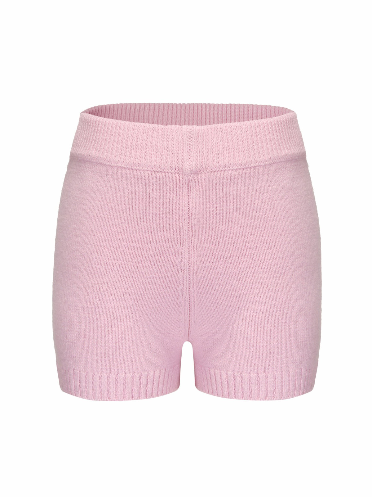 Alexis Shorts: Pink Knit Shorts for Resort Brunch | Nana Jacqueline