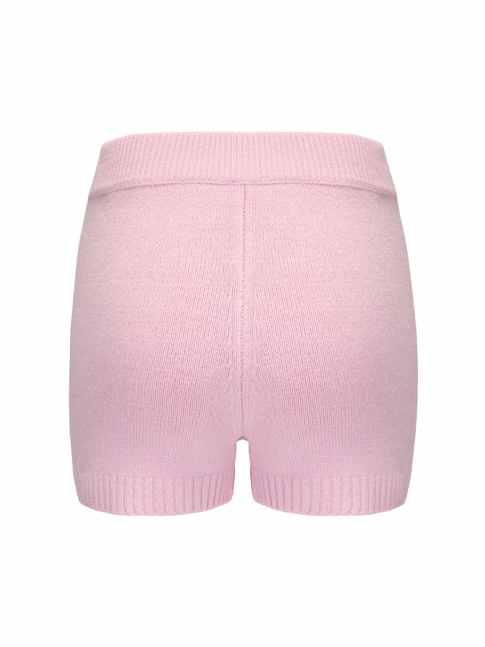 Alexis Shorts: Pink Knit Shorts for Resort Brunch | Nana Jacqueline