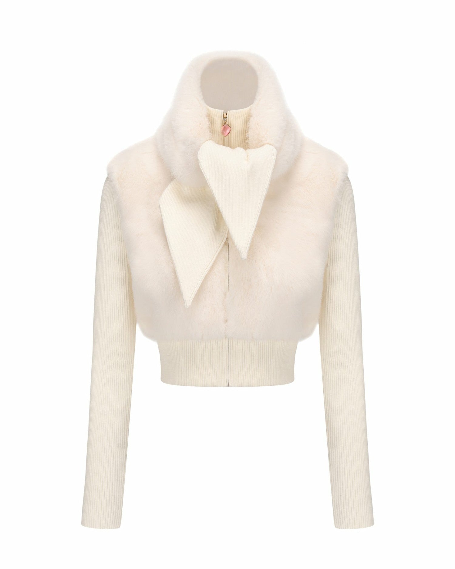 Hailey Knit Jacket: White Knit Jacket for Resort Brunch | Nana Jacqueline
