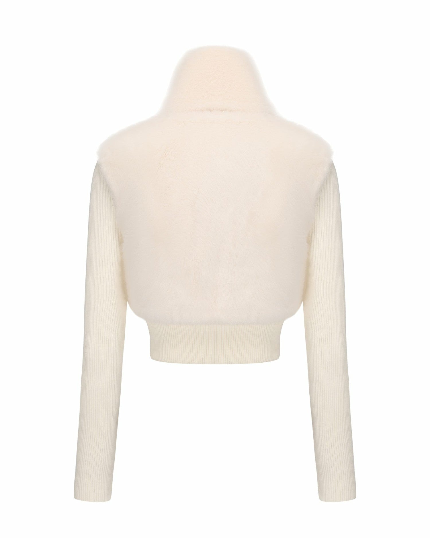 Hailey Knit Jacket: White Knit Jacket for Resort Brunch | Nana Jacqueline
