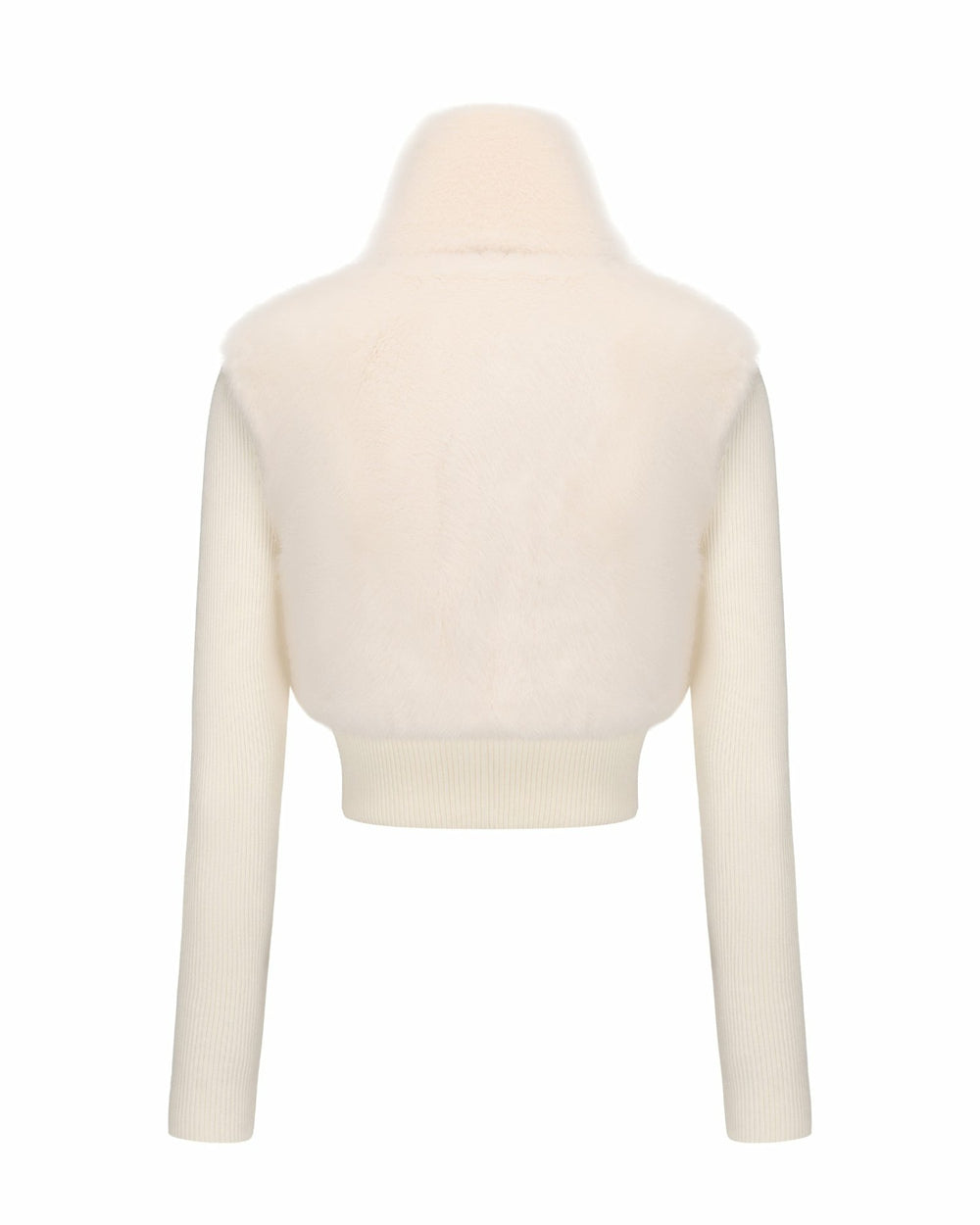 Hailey Knit Jacket: White Knit Jacket for Resort Brunch | Nana Jacqueline