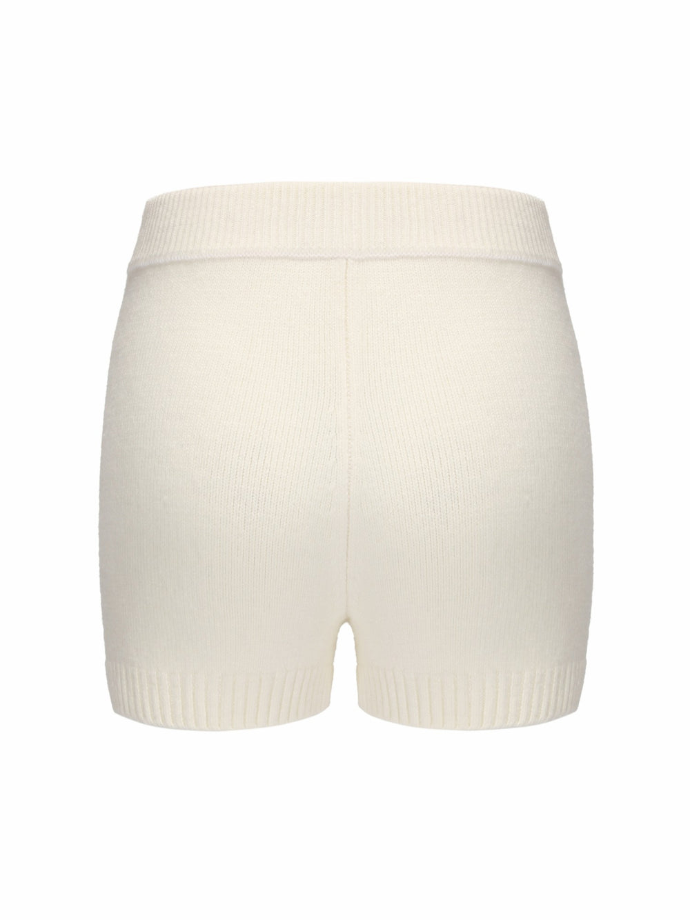 Alexis Shorts: White Knit Shorts for Resort Brunch | Nana Jacqueline