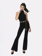 Gwen Jumpsuit: Black Jumpsuit for Cocktail Party | Nana Jacqueline
