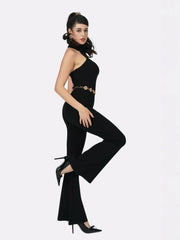 Gwen Jumpsuit: Black Jumpsuit for Cocktail Party | Nana Jacqueline