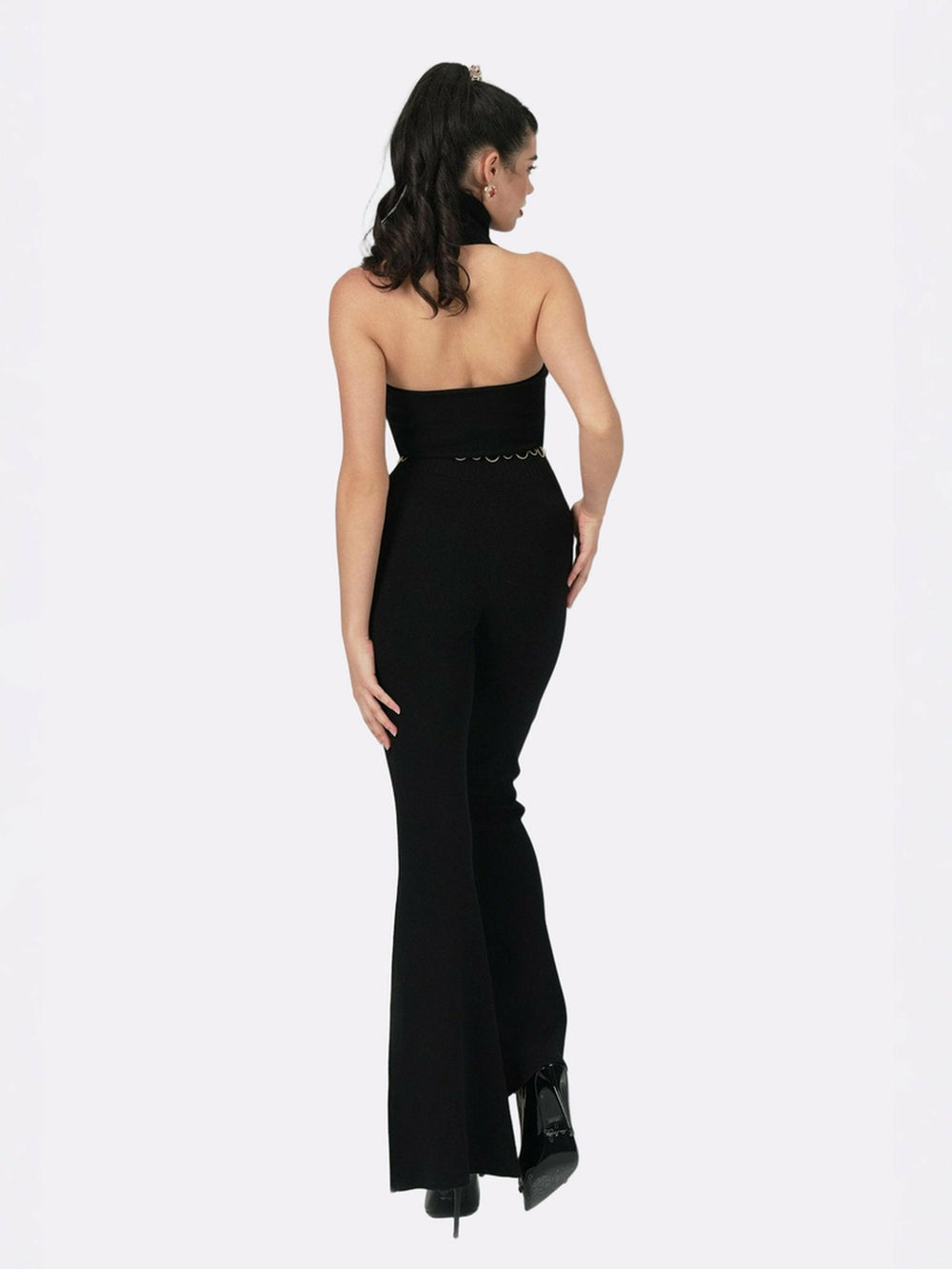 Gwen Jumpsuit: Black Jumpsuit for Cocktail Party | Nana Jacqueline