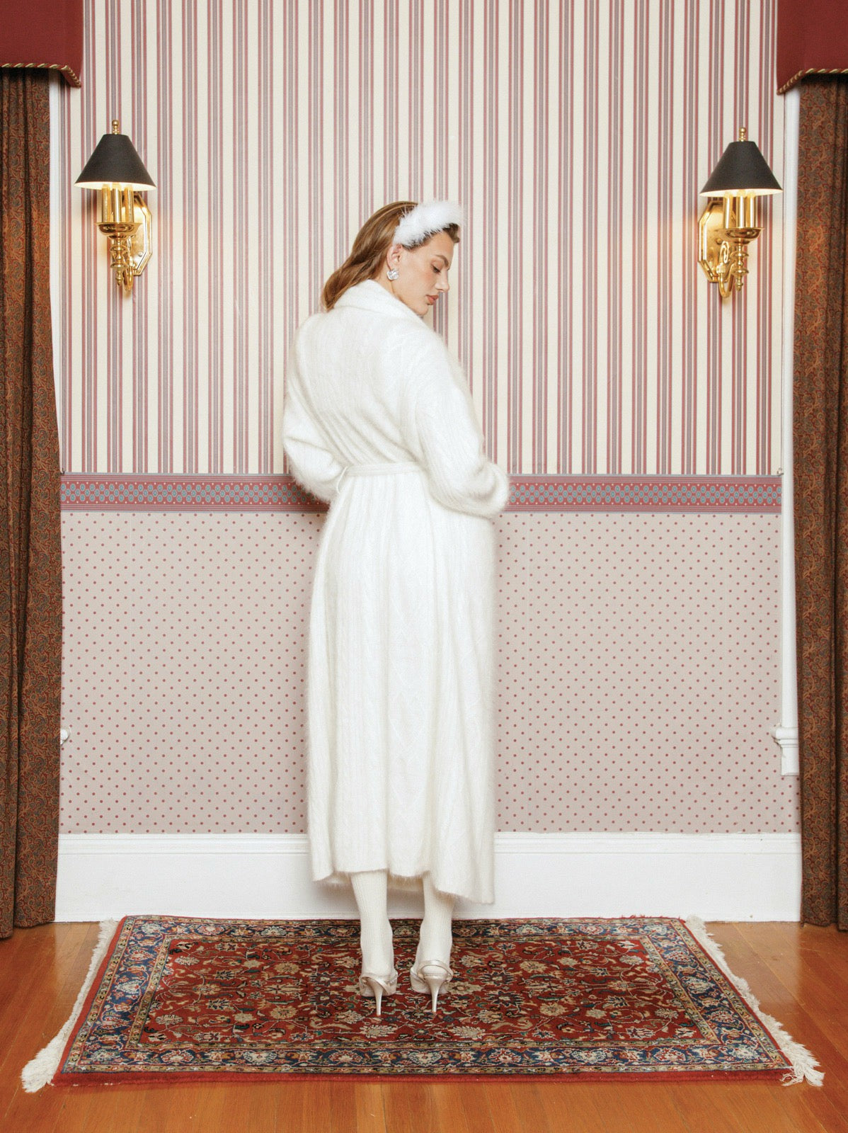 Bianca Knit Cardigan: White Knit Cardigan for Resort Outfit | Nana Jacqueline