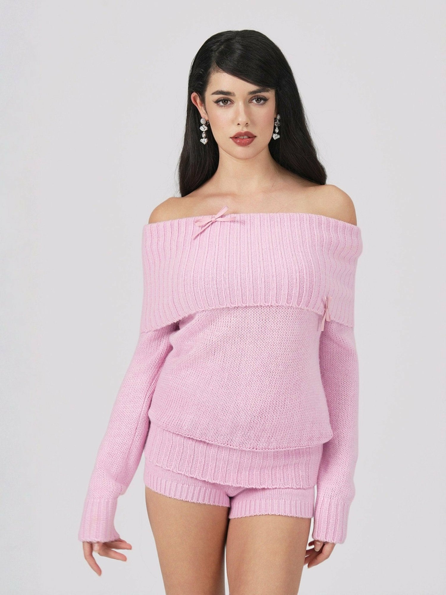 Alice Top: Pink Knit Top for Brunch | Nana Jacqueline