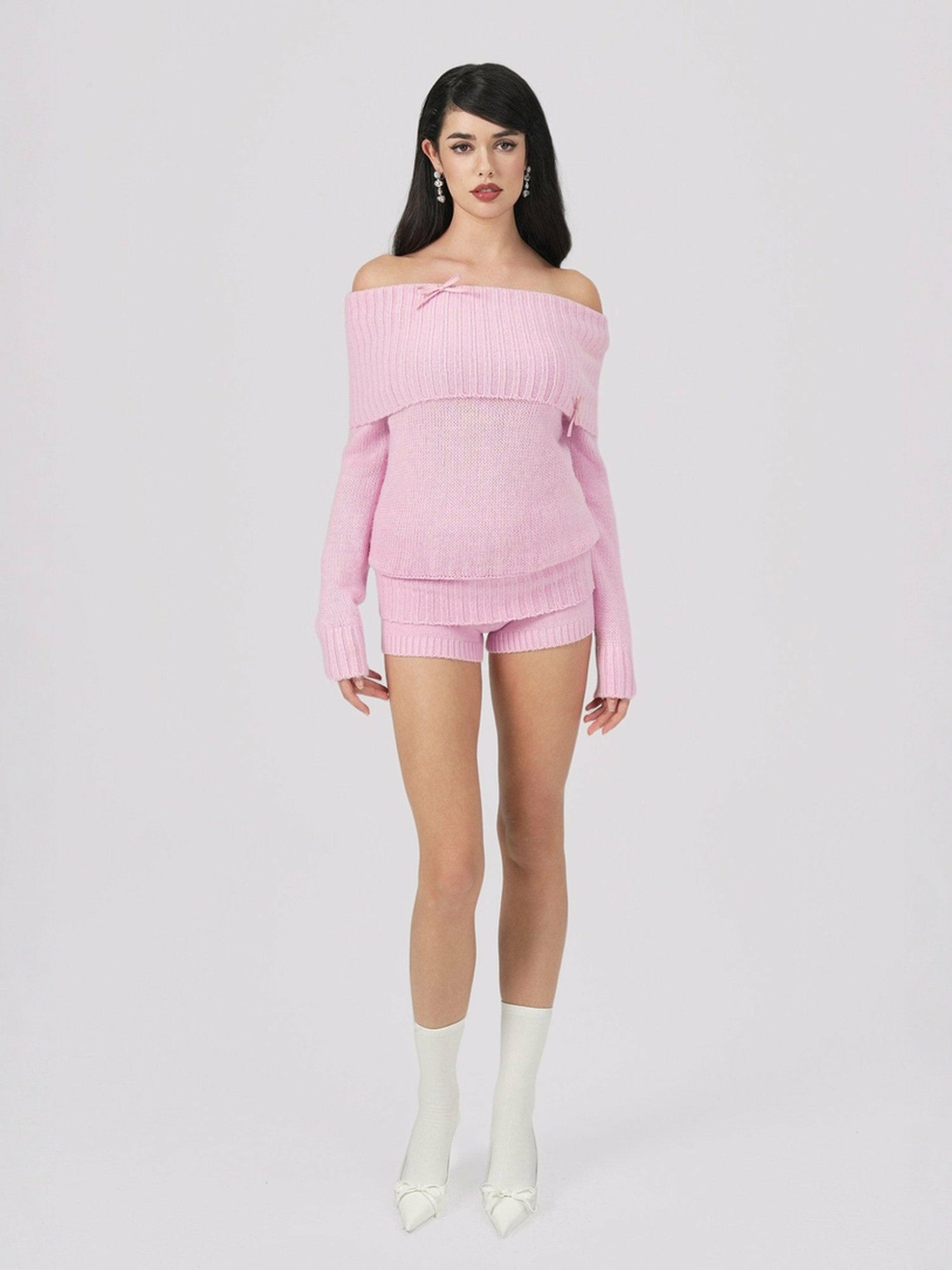 Alice Top: Pink Knit Top for Brunch | Nana Jacqueline