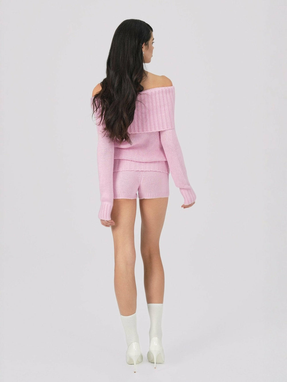 Alice Top: Pink Knit Top for Brunch | Nana Jacqueline