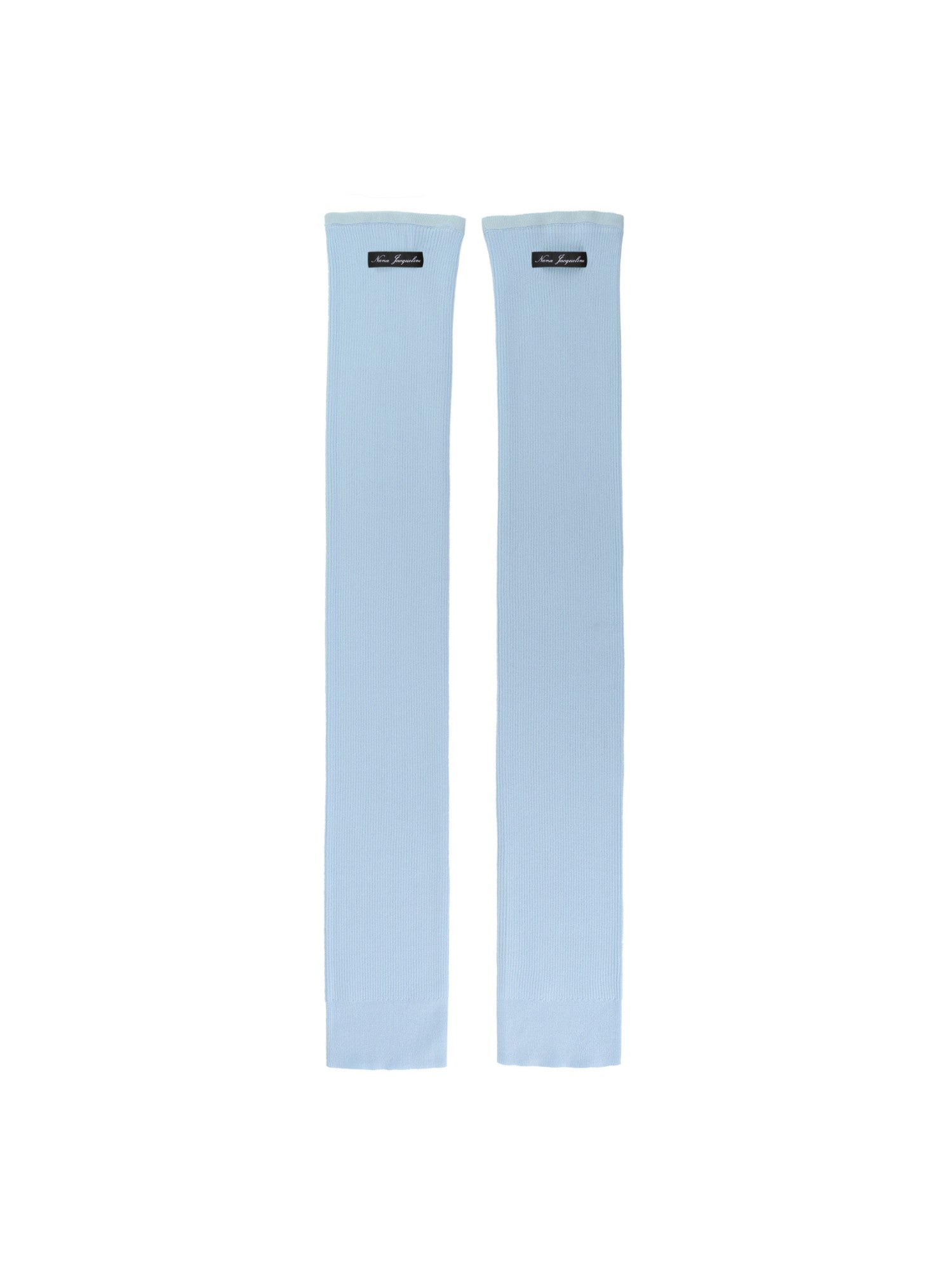 Holly Legwarmers: Blue Legwarmers for Resort Outfit | Nana Jacqueline