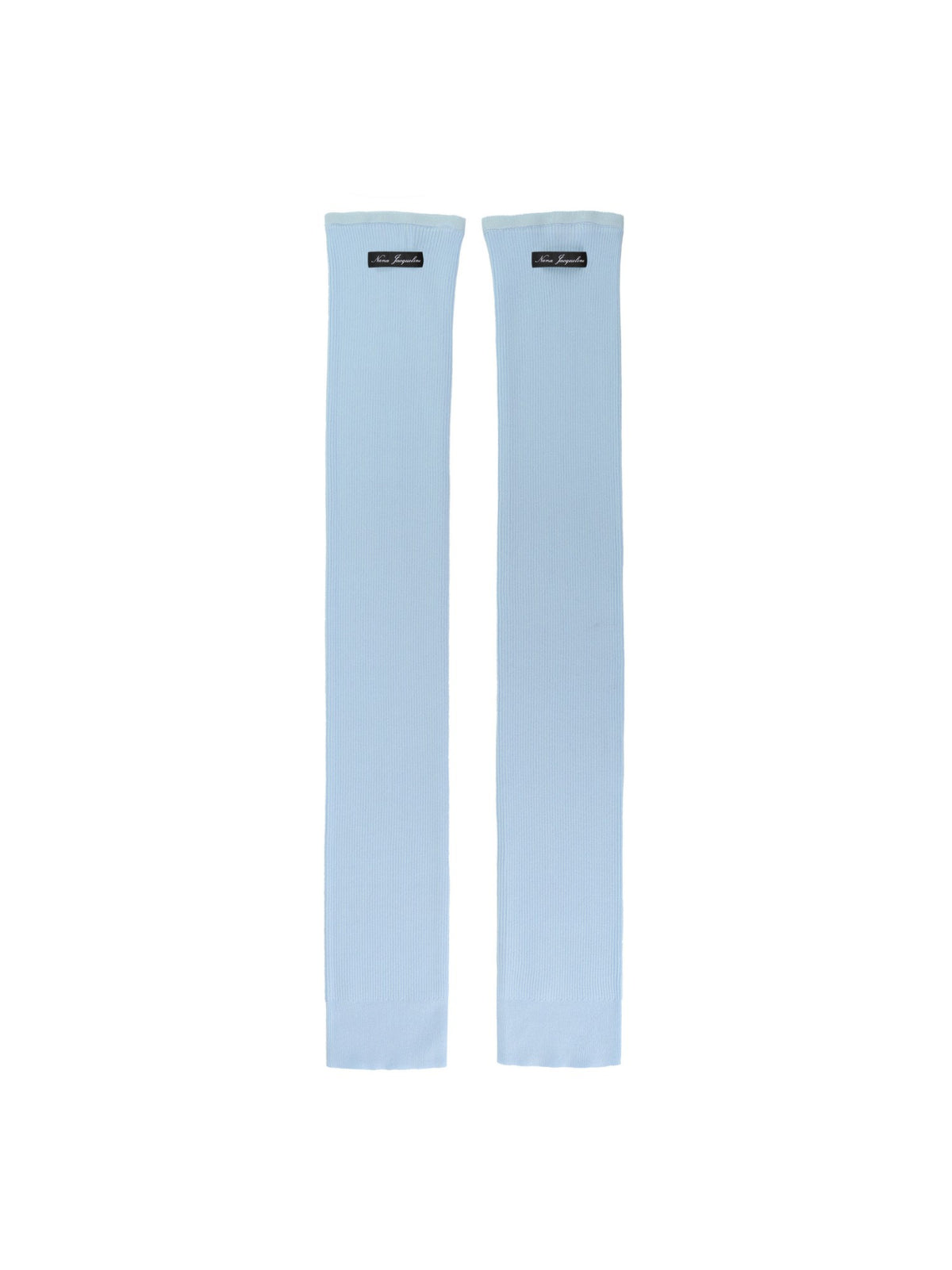Holly Legwarmers: Blue Legwarmers for Resort Outfit | Nana Jacqueline