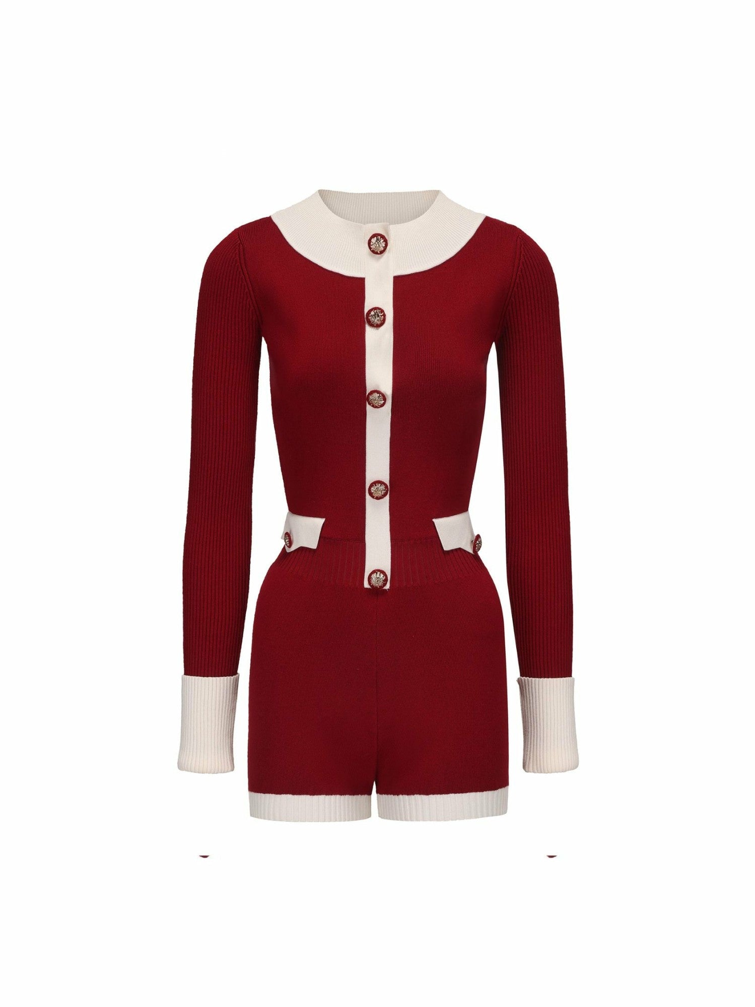 Francesca Jumpsuit: Red Jumpsuit for Holiday Party | Nana Jacqueline