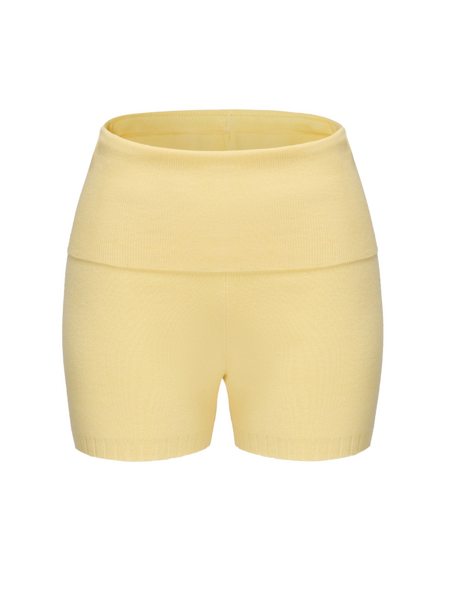 Holly Shorts: Yellow Shorts for Resort Vacation | Nana Jacqueline