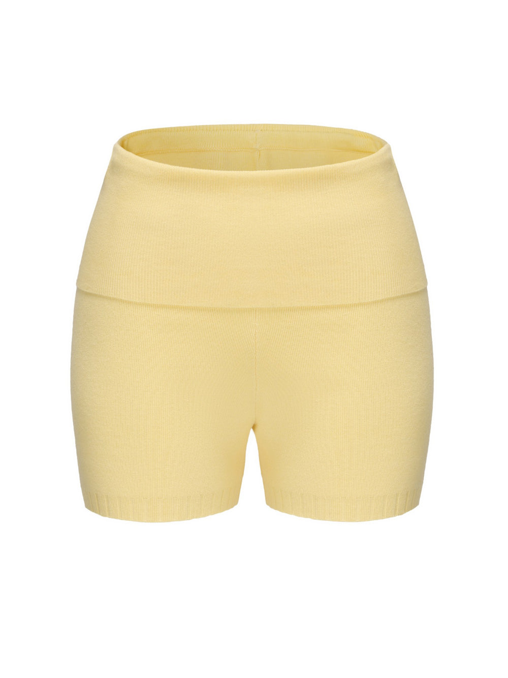 Holly Shorts: Yellow Shorts for Resort Vacation | Nana Jacqueline