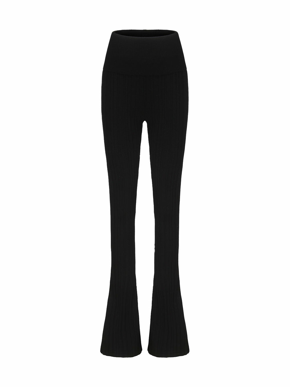 Janelle Knit Pants: Black Knit Pants for Resort Brunch | Nana Jacqueline