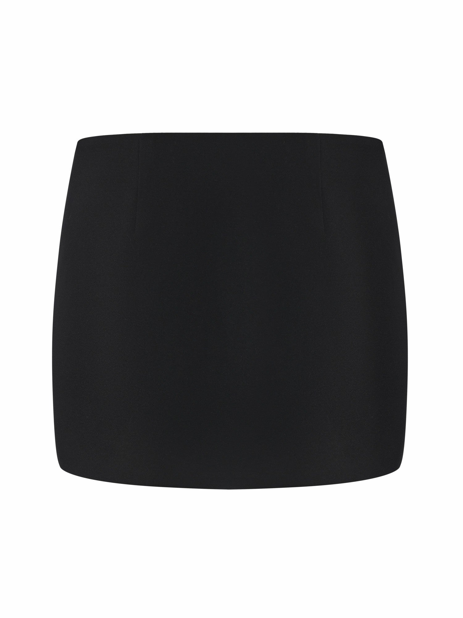 Alina Straight Mini Black Skirt | Nana Jacqueline