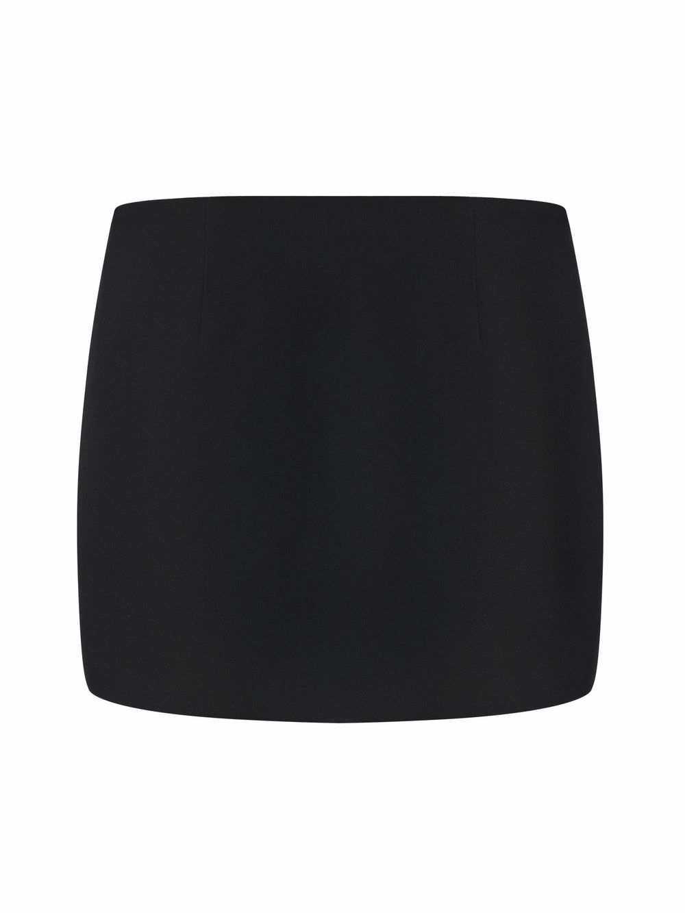 Alina Straight Mini Black Skirt | Nana Jacqueline