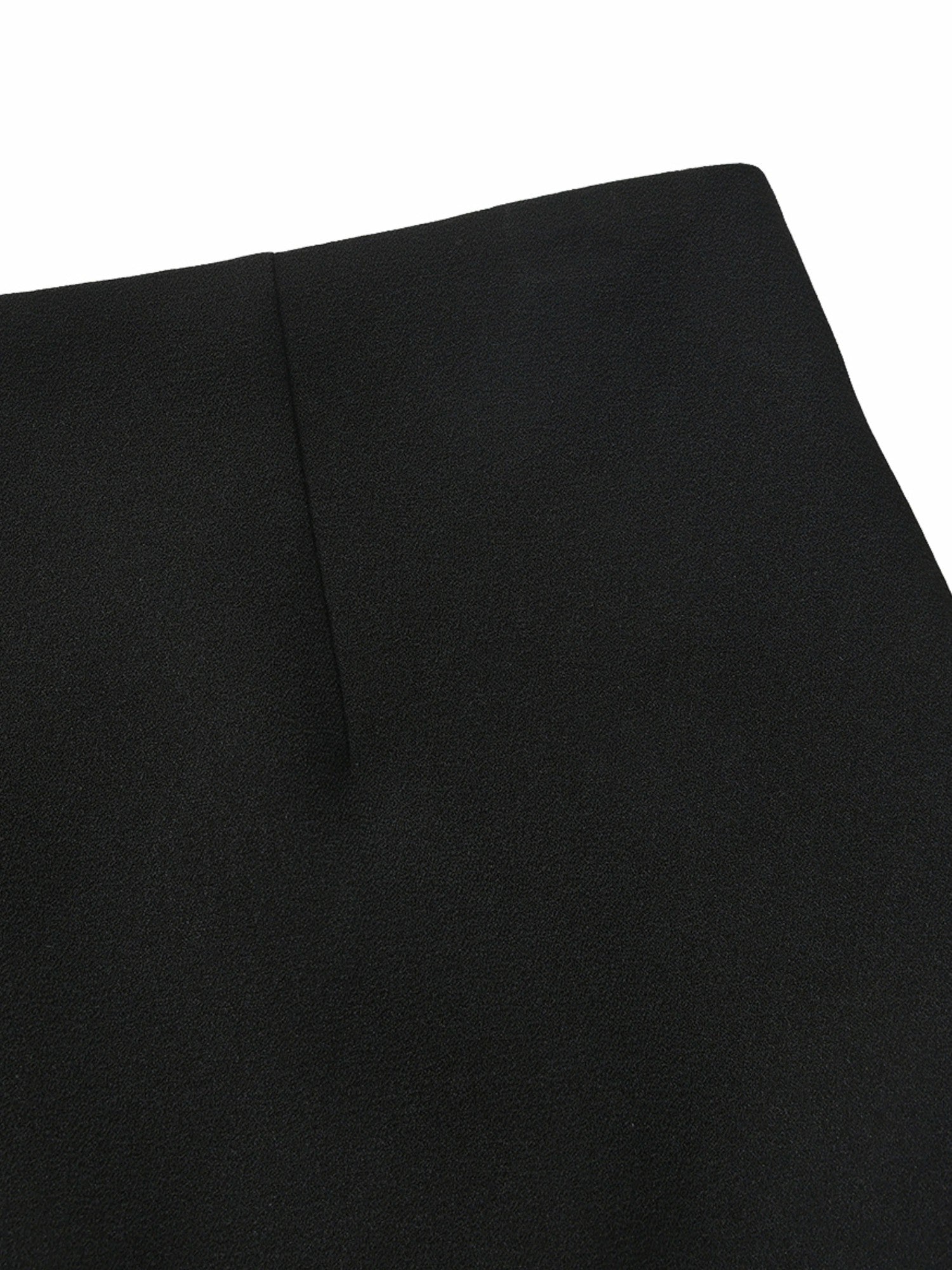 Alina Straight Mini Black Skirt | Nana Jacqueline