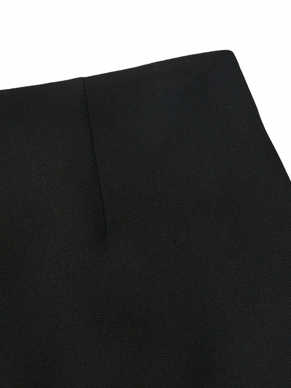 Alina Straight Mini Black Skirt | Nana Jacqueline