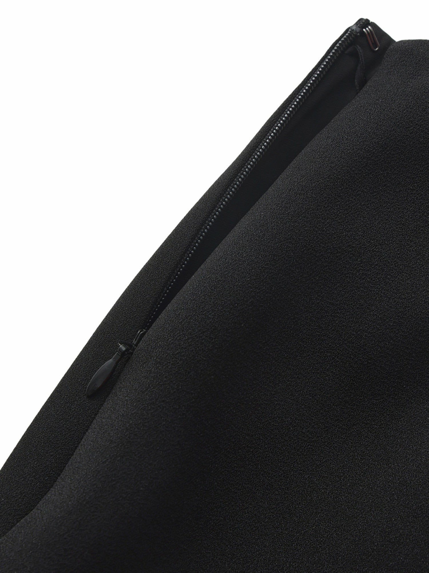 Alina Straight Mini Black Skirt | Nana Jacqueline
