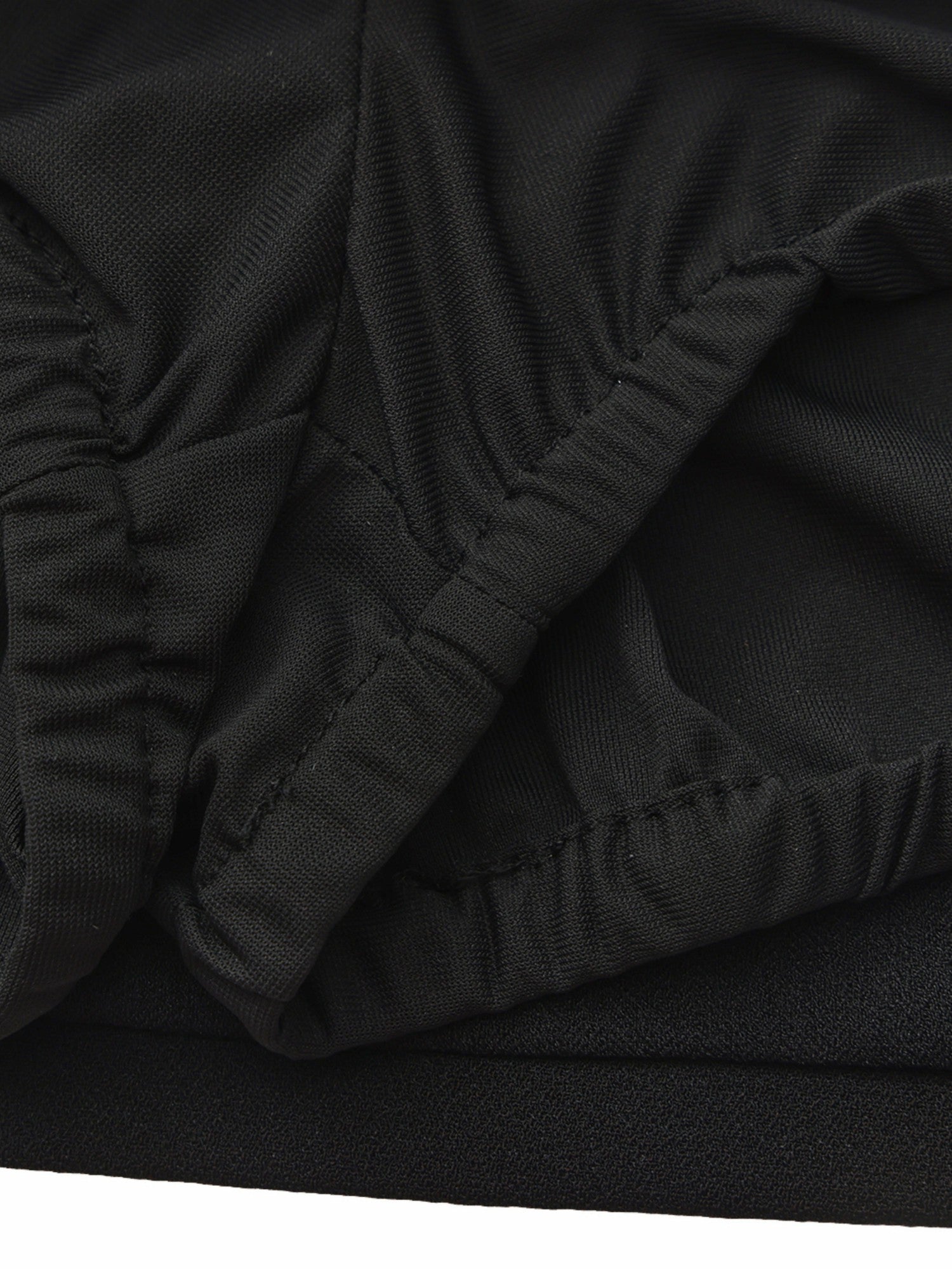 Alina Straight Mini Black Skirt | Nana Jacqueline