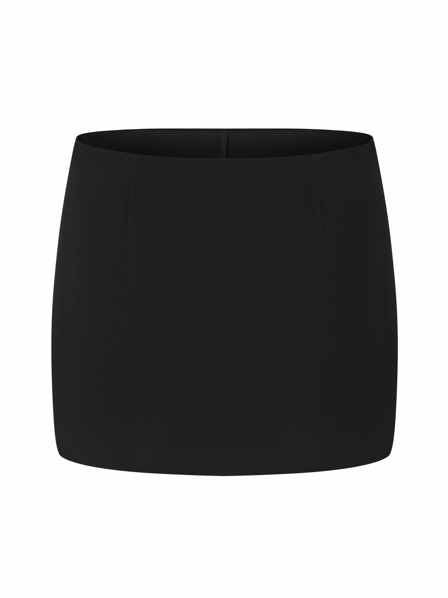 Alina Straight Mini Black Skirt | Nana Jacqueline