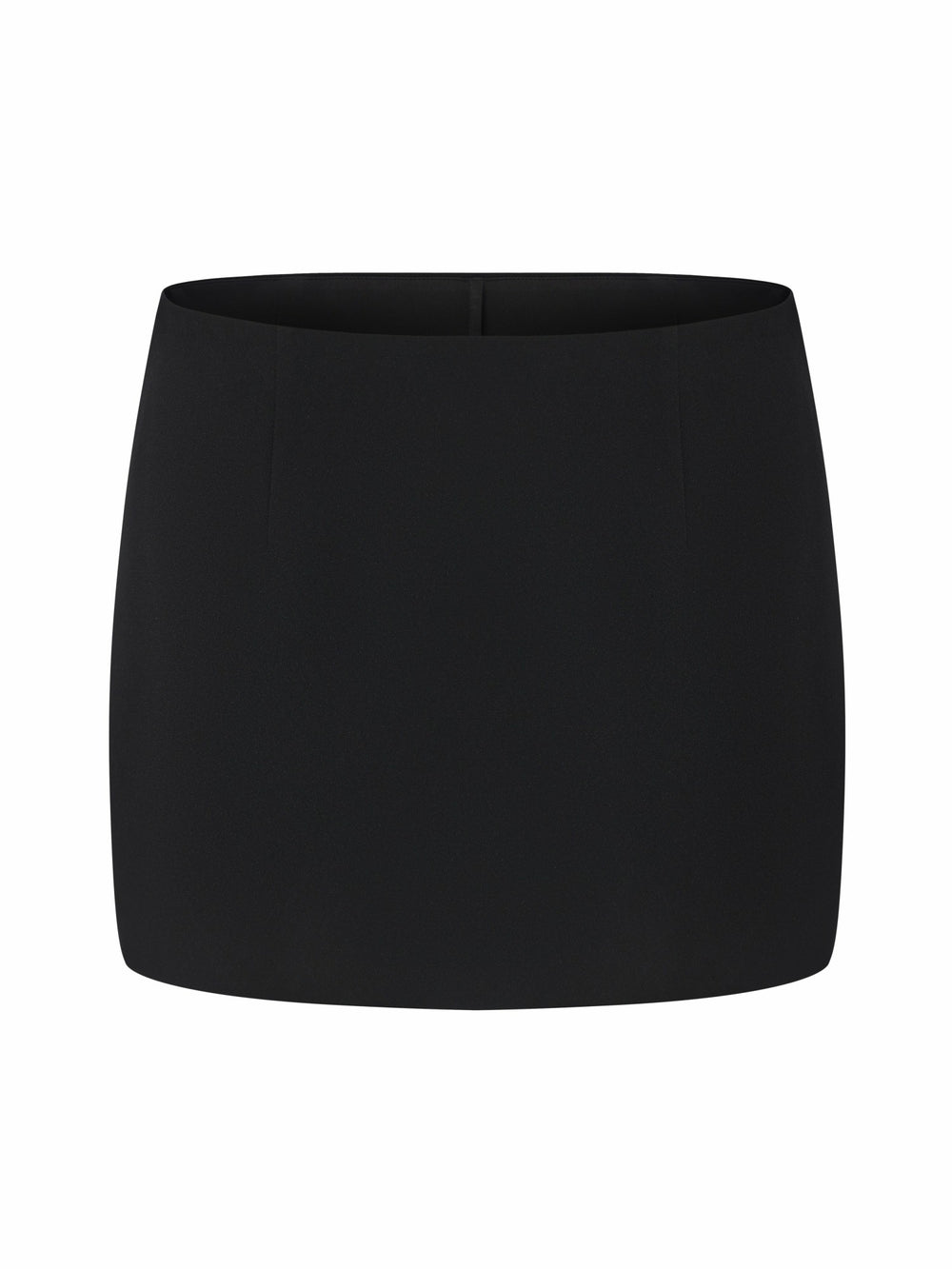 Alina Straight Mini Black Skirt | Nana Jacqueline
