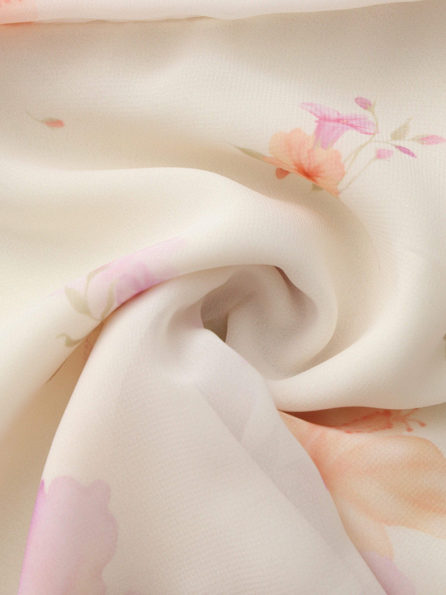 Ophelia Rosette Floral Ivory Skirt | Nana Jacqueline