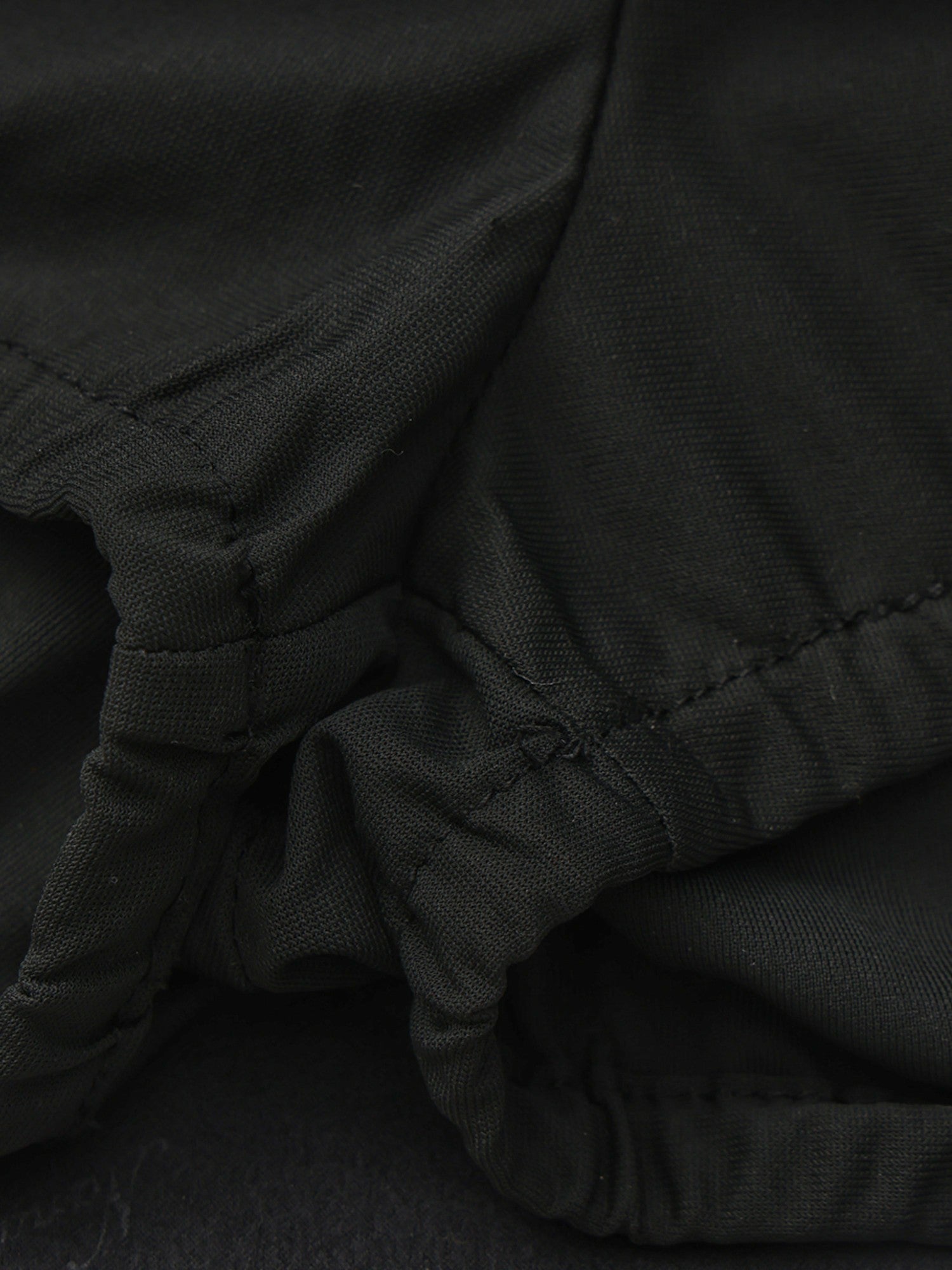 Ayla Satin Mini Black Skirt | Nana Jacqueline
