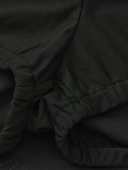 Ayla Satin Mini Black Skirt | Nana Jacqueline