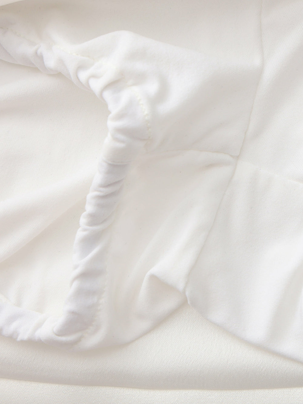 Ayla A-Line Satin White Skirt | Nana Jacqueline
