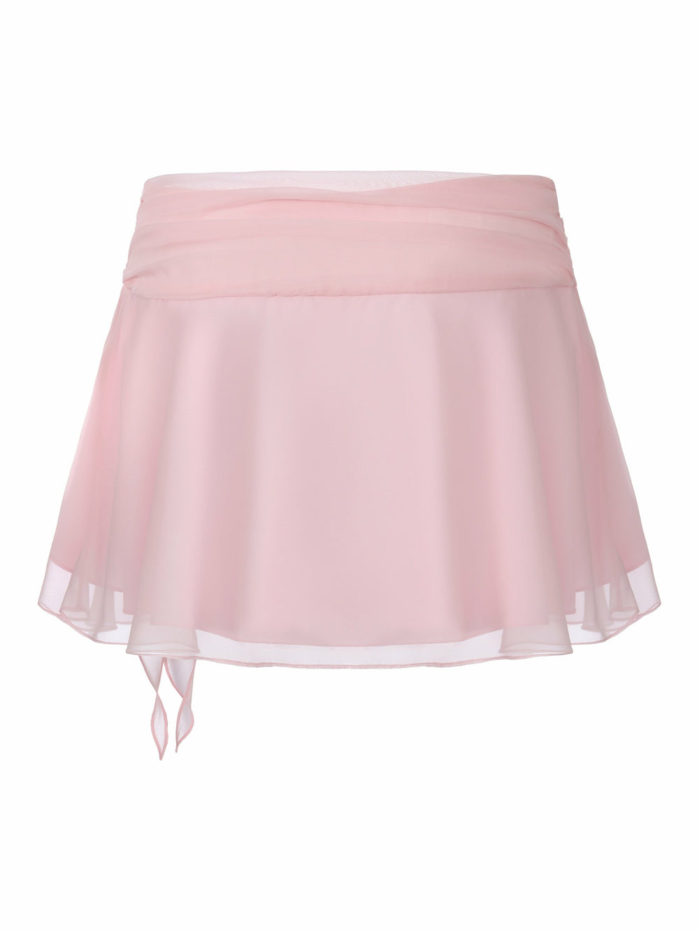 Ophelia Rosette Ruched Pink Skirt | Nana Jacqueline