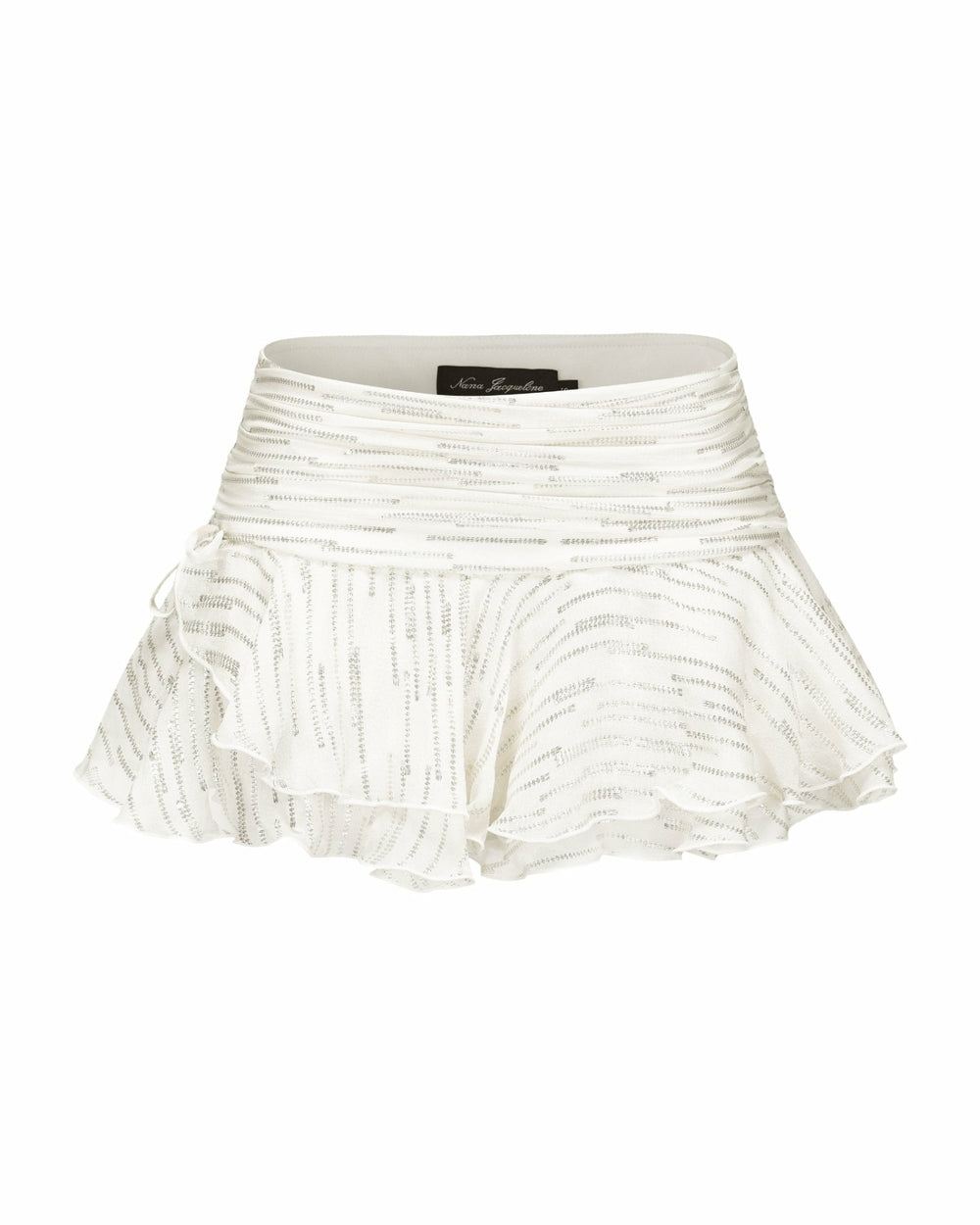 Kaia Skirt: White Mini Skirt for Bachelorette Party | Nana Jacqueline