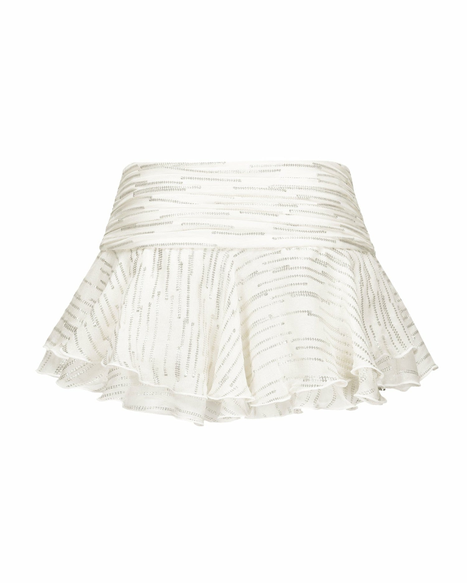 Kaia Skirt: White Mini Skirt for Bachelorette Party | Nana Jacqueline